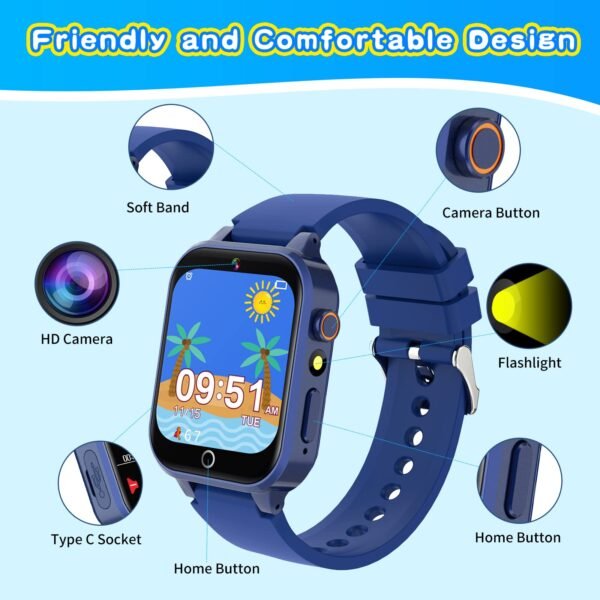 Cosjoype Upgrade Kids Smart Watch